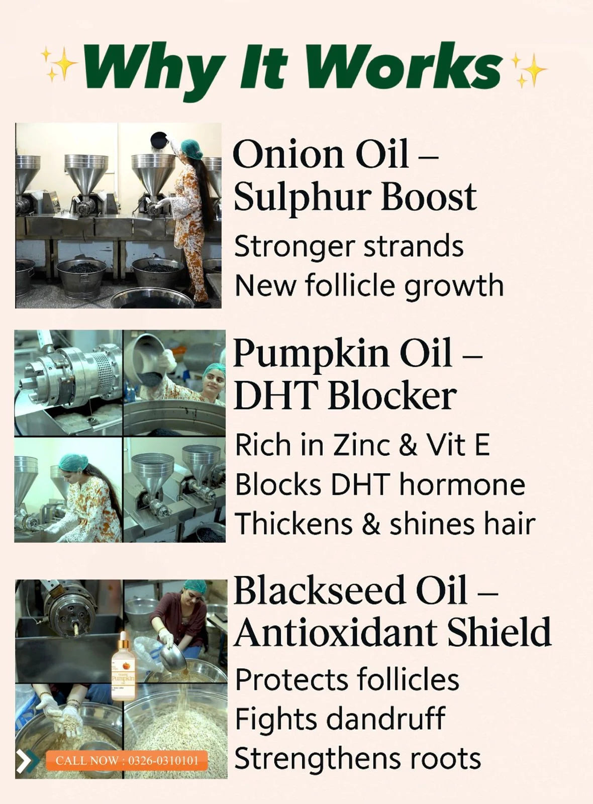 3 in 1 - Extreme Hairfall